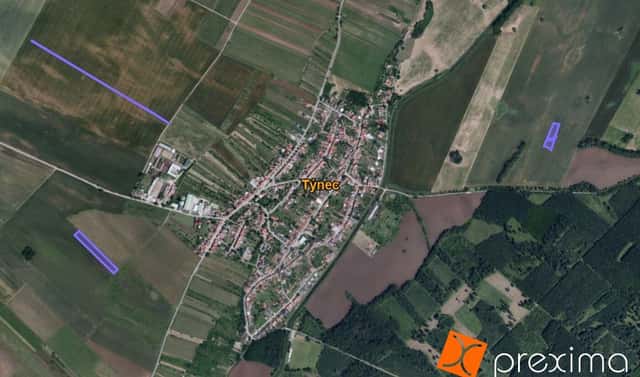 Prodej pole 1 957 m², Týnec, okres Břeclav