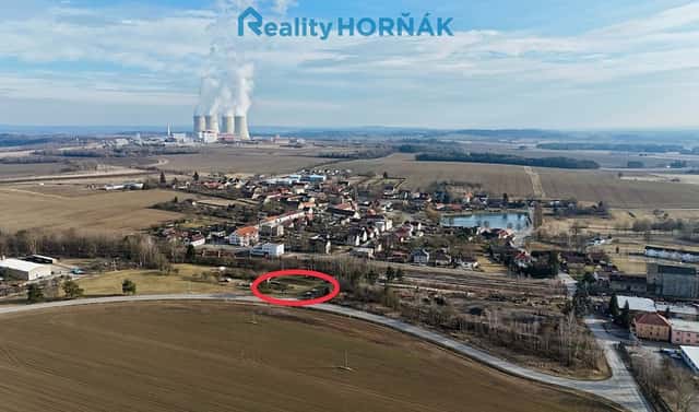 Prodej stavebního pozemku 1 733 m², Temelín, okres České Budějovice