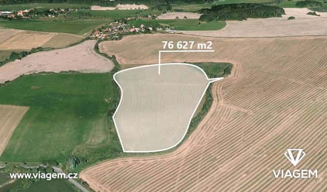 Prodej pole 37 313 m², Ždírec, okres Plzeň-jih