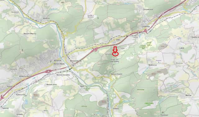 Prodej lesa 3 269 m², Svatý Jan pod Skalou, okres Beroun