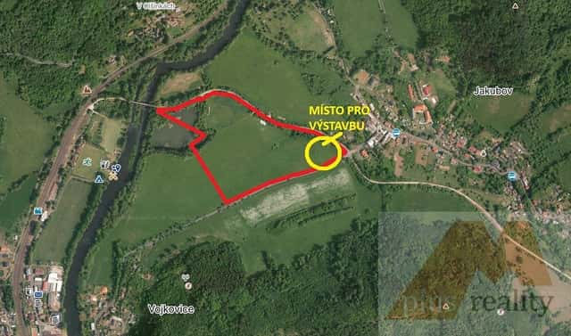 Prodej stavebního pozemku 80 931 m², Vojkovice – Jakubov, okres Karlovy Vary