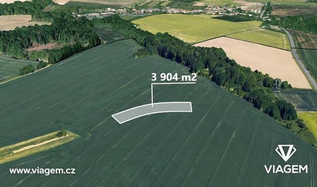 Prodej pole 1 301 m², Bystřice pod Hostýnem, okres Kroměříž