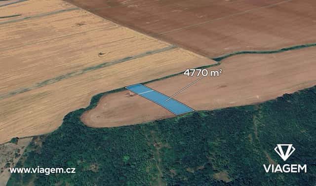 Prodej pole 1 192 m², Nedachlebice, okres Uherské Hradiště
