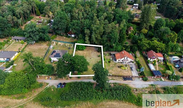 Prodej stavebního pozemku 1 068 m², V Obci, Poříčí nad Sázavou, okres Benešov