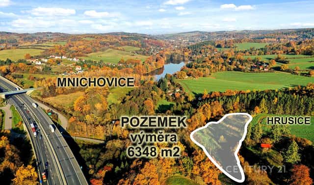 Prodej louky 6 348 m², Hrusice, okres Praha-východ