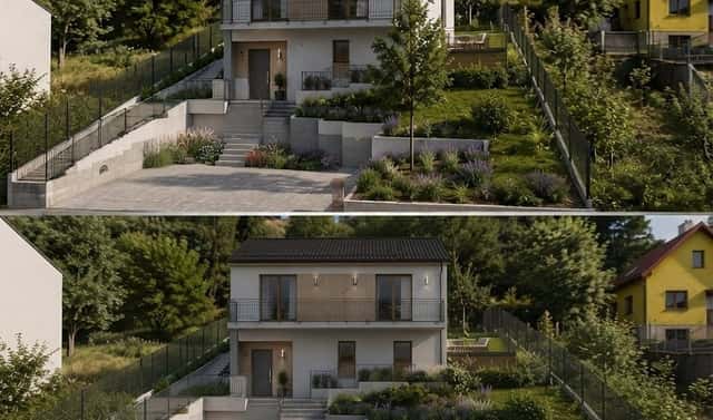 Prodej stavebního pozemku 915 m², Černá cesta, Ústí nad Labem – Klíše