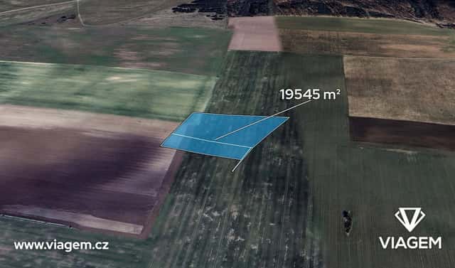 Prodej pole 539 m², Jeviněves, okres Mělník