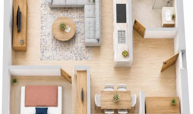Prodej bytu 2+kk 49 m², Kyjov, okres Hodonín