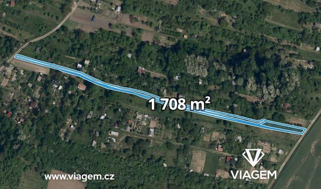 Prodej zahrady 1 708 m², Kyjov, okres Hodonín