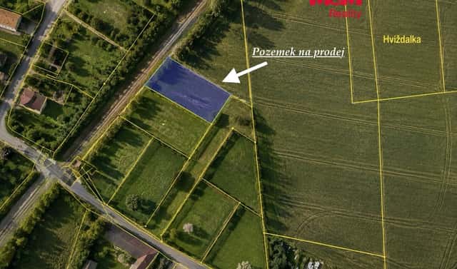 Prodej stavebního pozemku 948 m², Čimelice, okres Písek