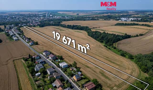 Prodej pole 19 671 m², Hlučín, okres Opava