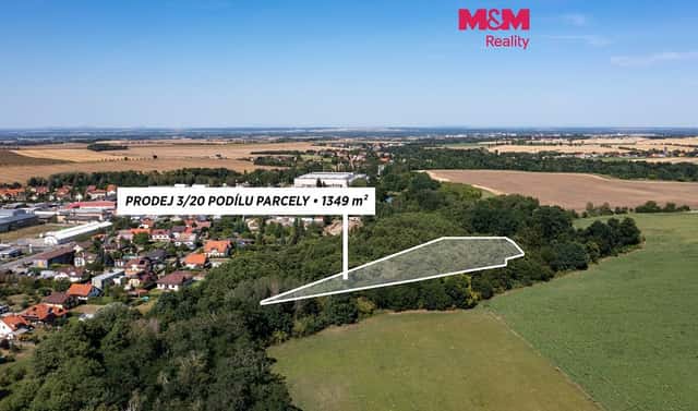 Prodej komerčního pozemku 1 349 m², Praha 9 – Vinoř