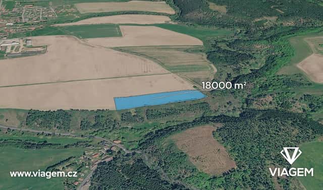 Prodej pole 14 400 m², Mlečice, okres Rokycany