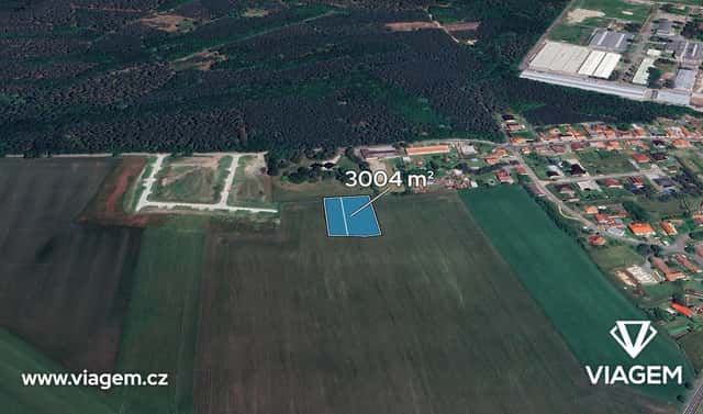 Prodej stavebního pozemku 751 m², Zvěřínek, okres Nymburk