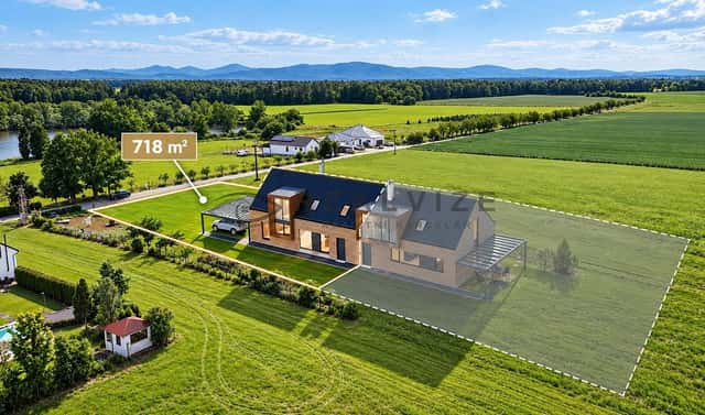 Prodej stavebního pozemku 718 m², Pištín – Zálužice, okres České Budějovice