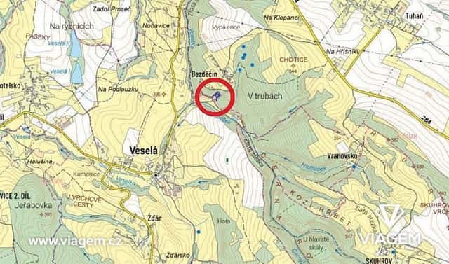 Prodej zahrady 1 136 m², Stružinec, okres Semily