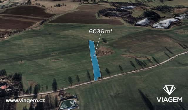 Prodej pole 1 006 m², Kunžak, okres Jindřichův Hradec