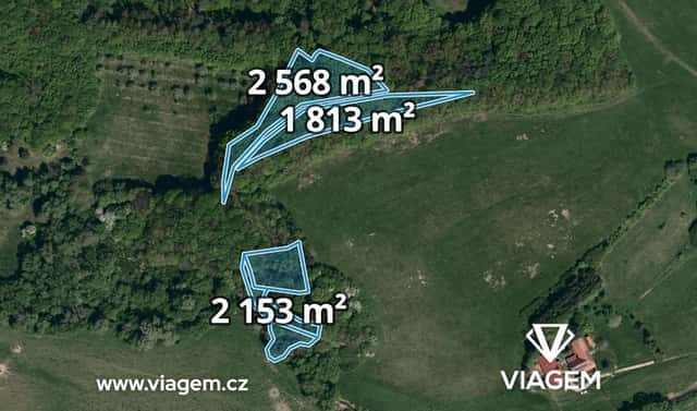 Prodej lesa 2 999 m², Bohuslavice nad Vláří, okres Zlín