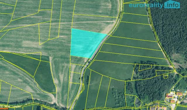 Prodej pole 10 445 m², Únice, okres Strakonice