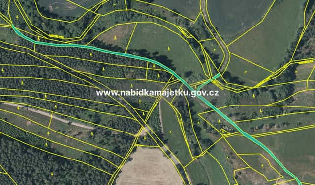 Prodej pozemku 2 564 m², Ostrov u Bezdružic, okres Plzeň-sever