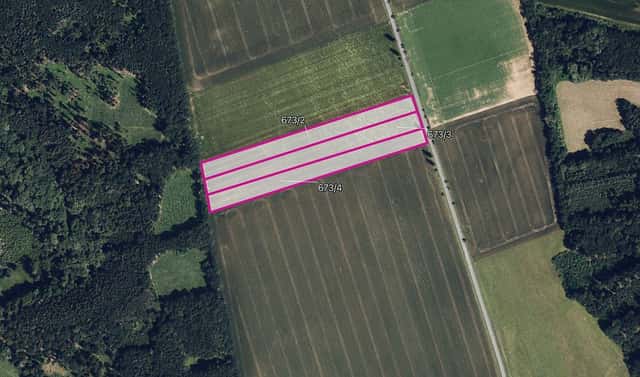 Prodej pole 28 800 m², Laškov – Krakovec, okres Prostějov