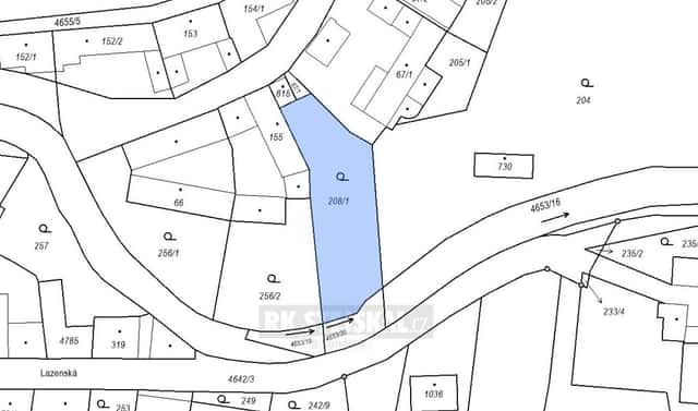 Prodej stavebního pozemku 610 m², Náměstí, Ledenice, okres České Budějovice