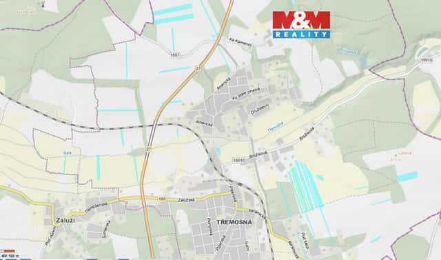Prodej pole 75 595 m², Třemošná, okres Plzeň-sever