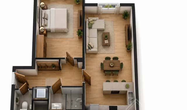 Prodej bytu 2+kk 43 m², Ke Krči, Praha 4 – Braník
