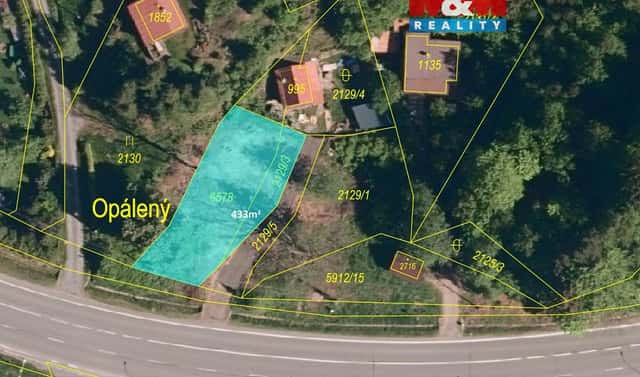 Prodej stavebního pozemku 433 m², Horní Bečva, okres Vsetín