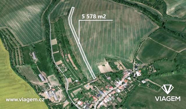 Prodej pole 557 m², Zdounky, okres Kroměříž