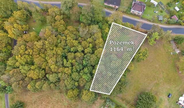 Prodej stavebního pozemku 1 164 m², Hranice, okres Cheb