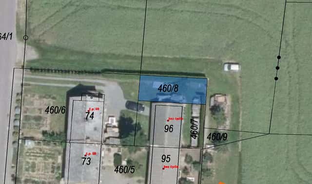 Prodej komerčního pozemku 95 m², Kdousov, okres Třebíč