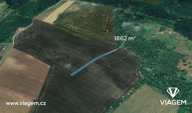 Prodej pole 1 862 m², Bořetice, okres Břeclav