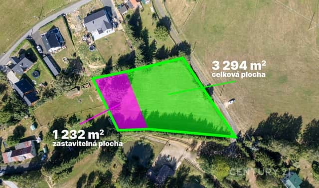 Prodej stavebního pozemku 1 m², Hrádek nad Nisou, okres Liberec
