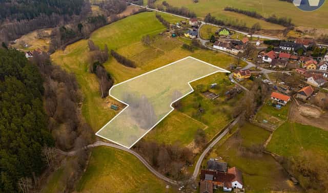 Prodej stavebního pozemku 9 772 m², Bošice, okres Prachatice