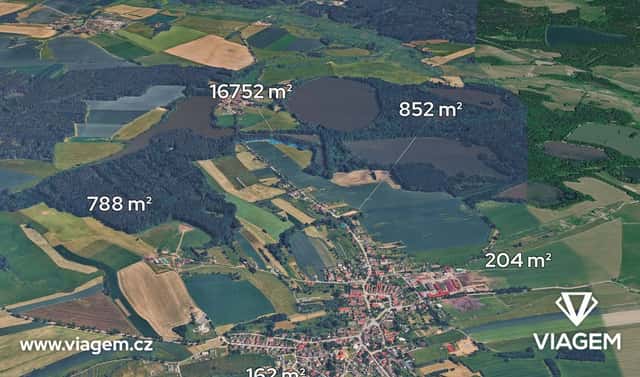 Prodej zahrady 1 172 m², Olešnice, okres České Budějovice