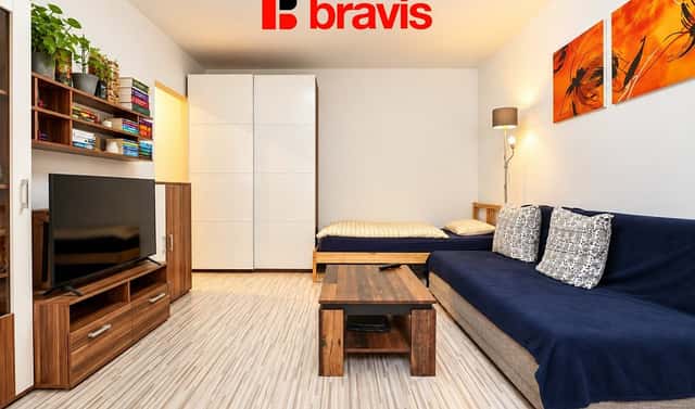 Pronájem bytu 1+kk 31 m², Štěpánská, Brno – Trnitá, okres Brno-město