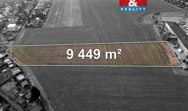 Prodej stavebního pozemku 9 449 m², Opava