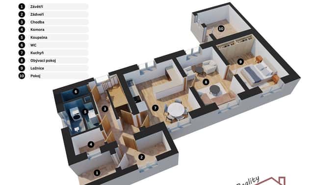Prodej domu 107 m² s pozemkem 553 m², Hlavní, Lázně Toušeň, okres Praha-východ