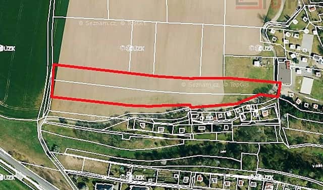 Prodej stavebního pozemku 14 075 m², V Dolci, Bělá pod Bezdězem, okres Mladá Boleslav