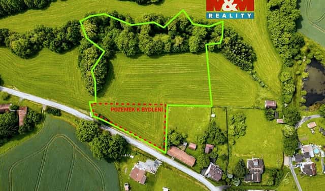 Prodej stavebního pozemku 12 665 m², Kožlí – Bohumilice, okres Havlíčkův Brod
