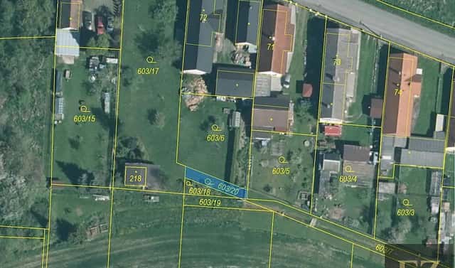 Prodej zahrady 51 m², Srby, okres Plzeň-jih