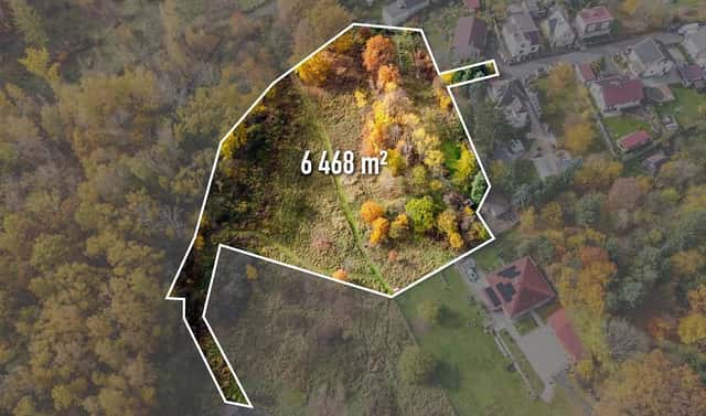 Prodej stavebního pozemku 6 468 m², Na Hampuši, Košťany – Střelná, okres Teplice