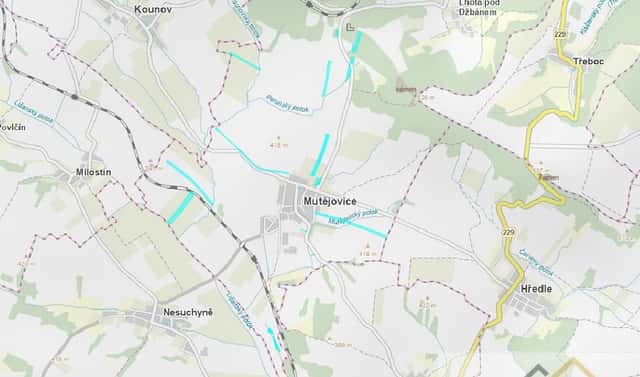 Prodej pole 64 574 m², Mutějovice, okres Rakovník
