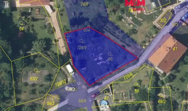 Prodej stavebního pozemku 551 m², Žitenice – Pohořany, okres Litoměřice