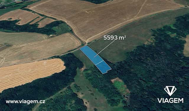 Prodej pole 5 441 m², Částkov, okres Uherské Hradiště