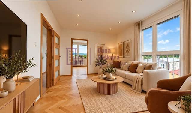 Prodej bytu 3+1 62 m², K. H. Borovského, Nová Bystřice, okres Jindřichův Hradec