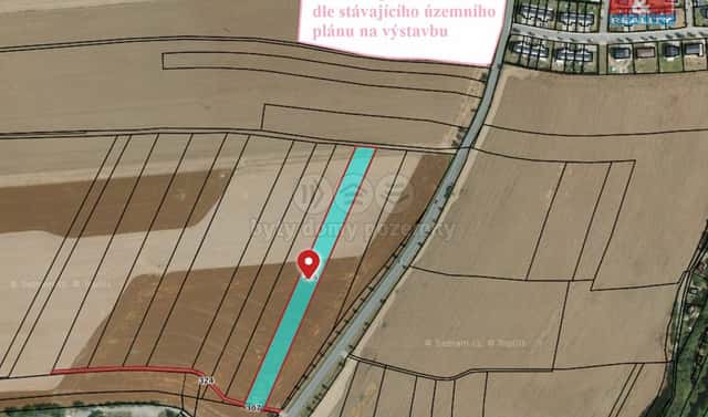 Prodej pole 5 905 m², Plzeň – Radobyčice, okres Plzeň-město