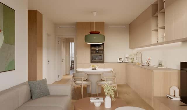 Prodej bytu 1+kk 31 m², K Žižkovu, Praha 9 – Vysočany