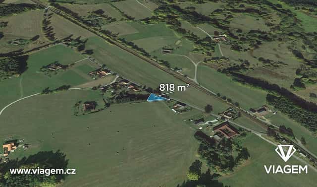 Prodej zahrady 45 m², Dvory nad Lužnicí, okres Jindřichův Hradec
